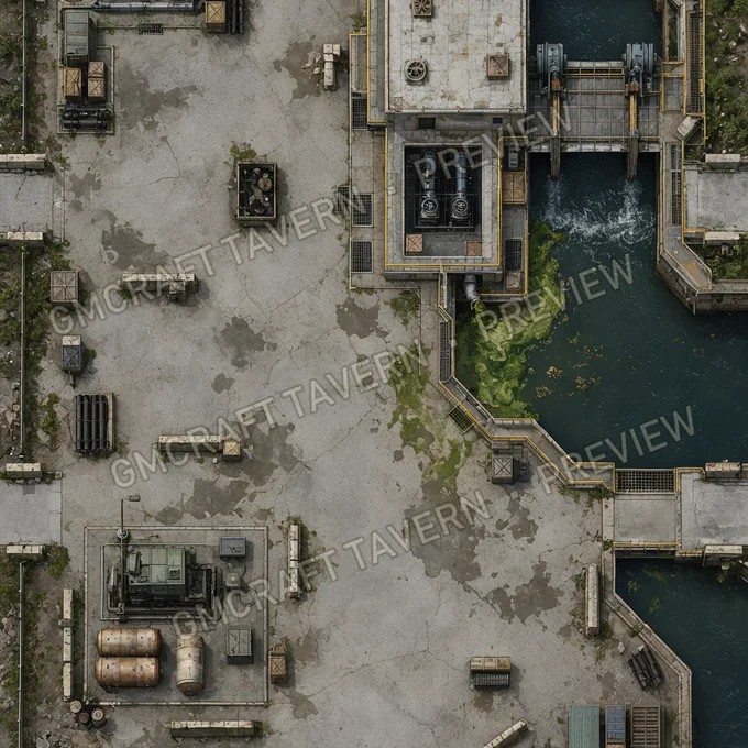 Aperçu de la battlemap Pa 16 16