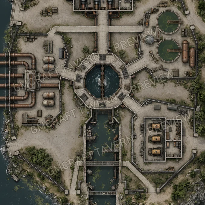 Aperçu de la battlemap Pa 16 17