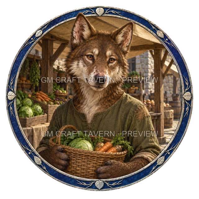 Aperçu du token vu du dessus de Besha Birchhaven - Marchand