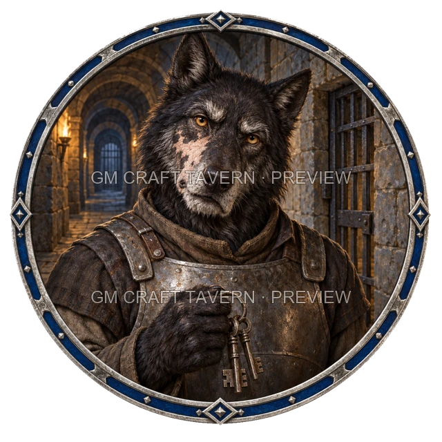 Morga Northbank - aperçu de token de garde vu du dessus