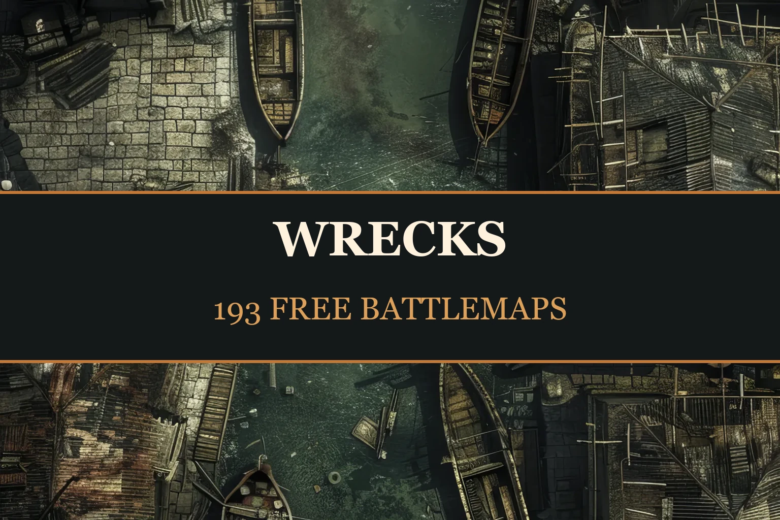 Wrecks — 193 Free Battlemaps