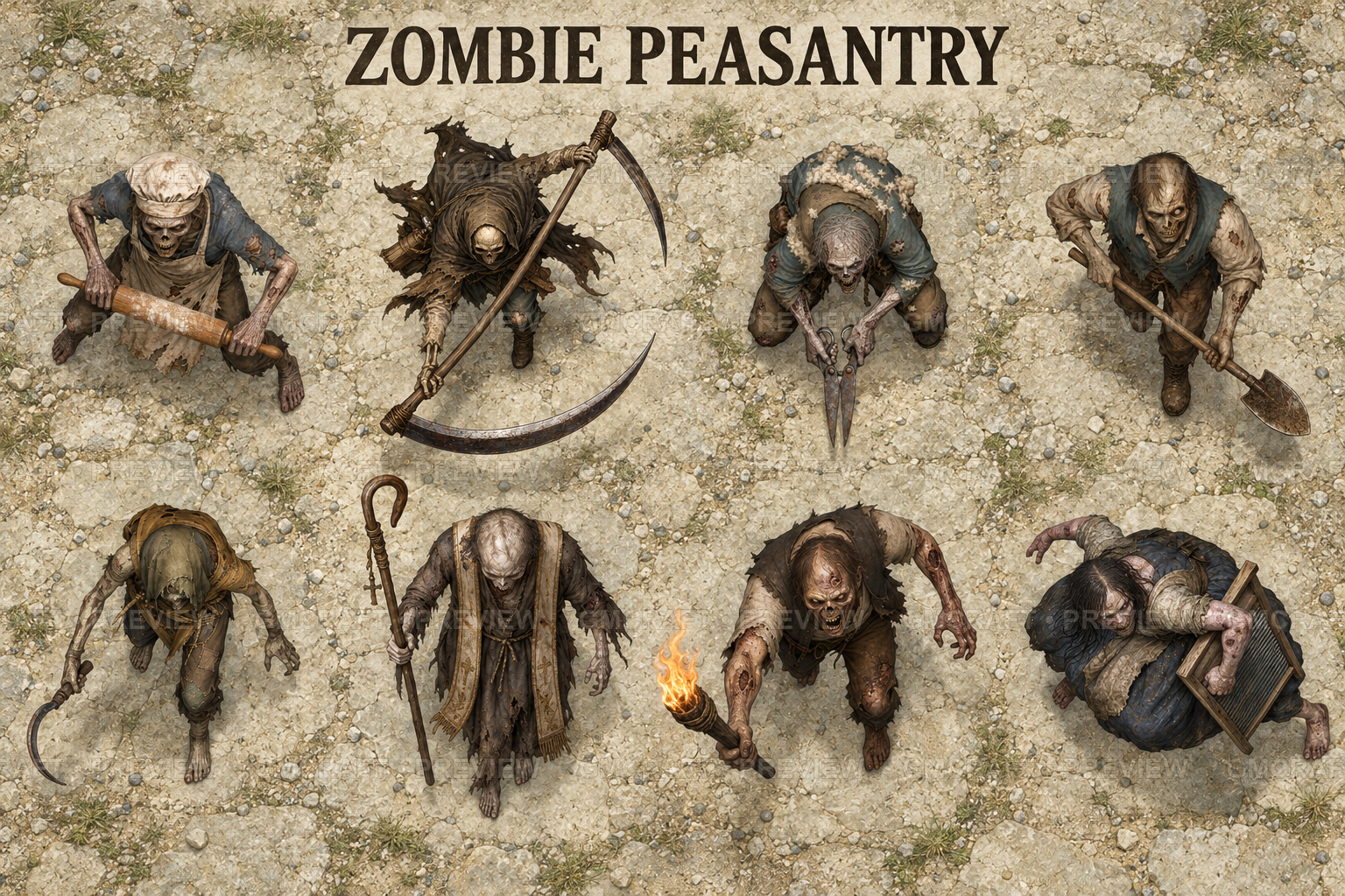Aperçu du produit Zombie Peasantry 3