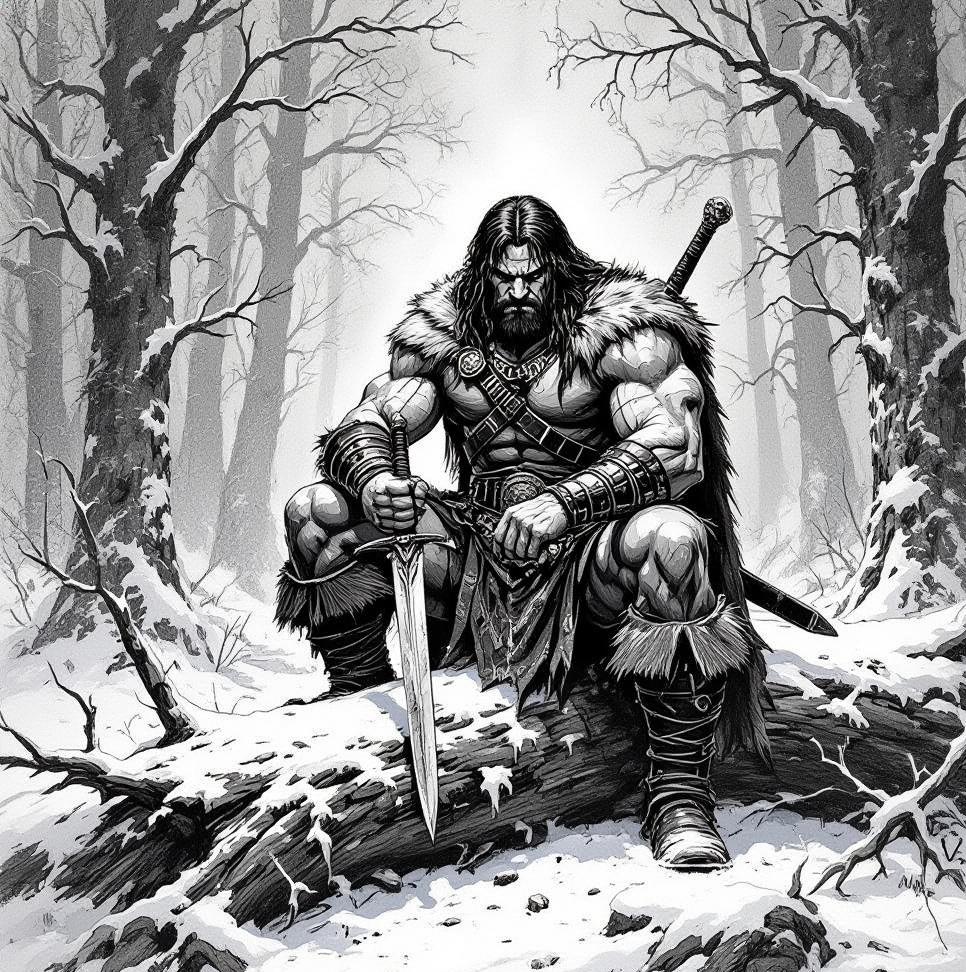 Default square output example