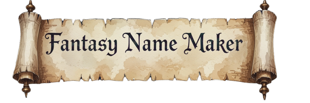 Fantasy Name Generator banner
