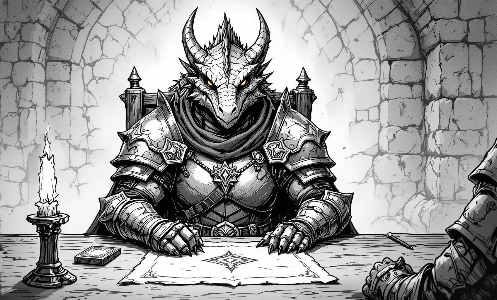 Illustration fantasy liée au sujet