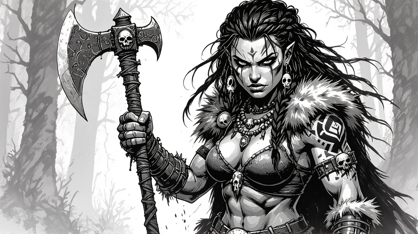 A selection of digital DnD maps for tabletop gaming