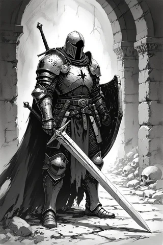 A selection of digital DnD maps for tabletop gaming