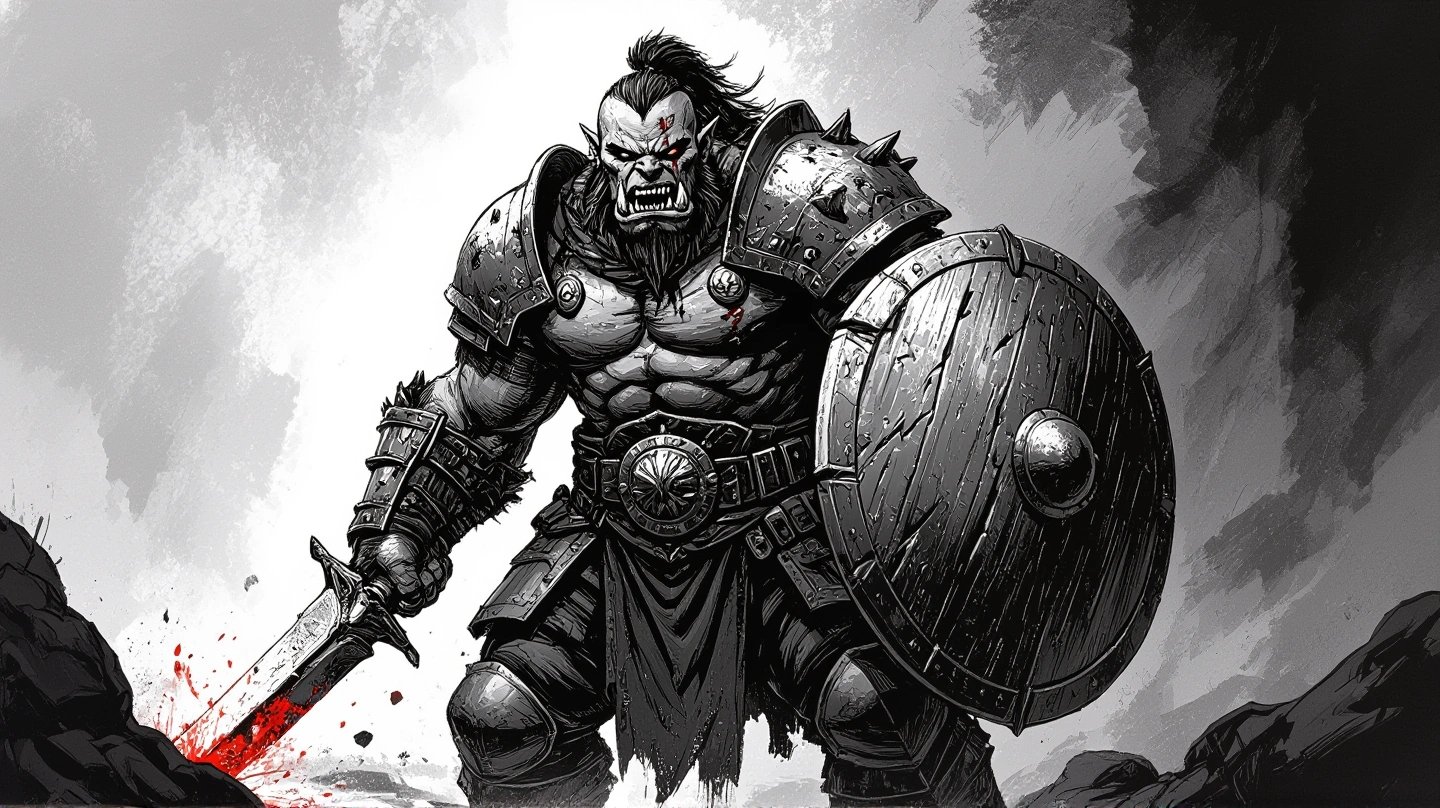 Elf wizard and woman witch engaged in roleplay together