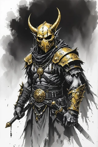 Wizard dungeon master leading a fantasy RPG session