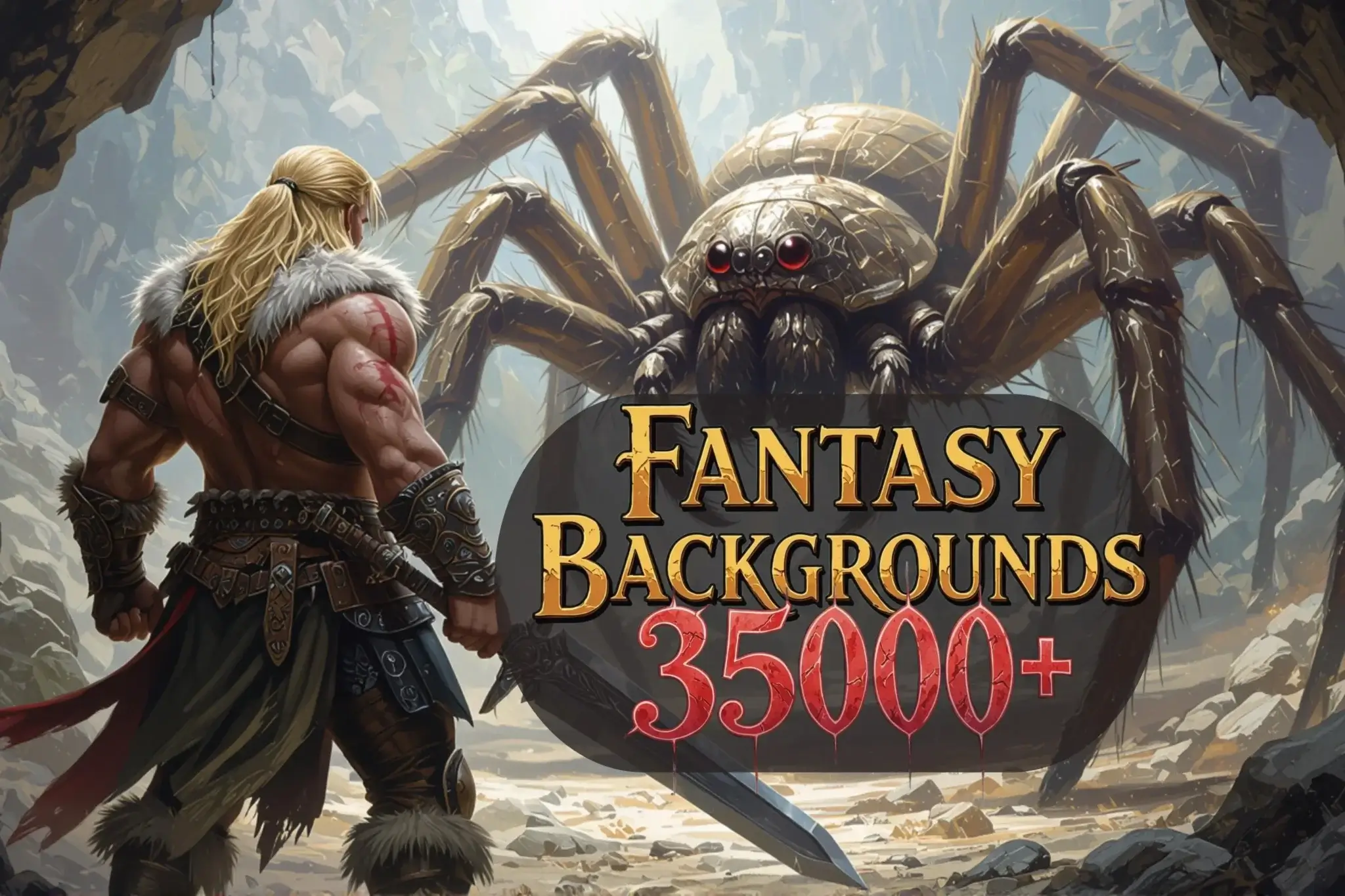 Fantasy character arts bundle — 15000+ DnD portrait artworks for heroes, NPCs and random encounters