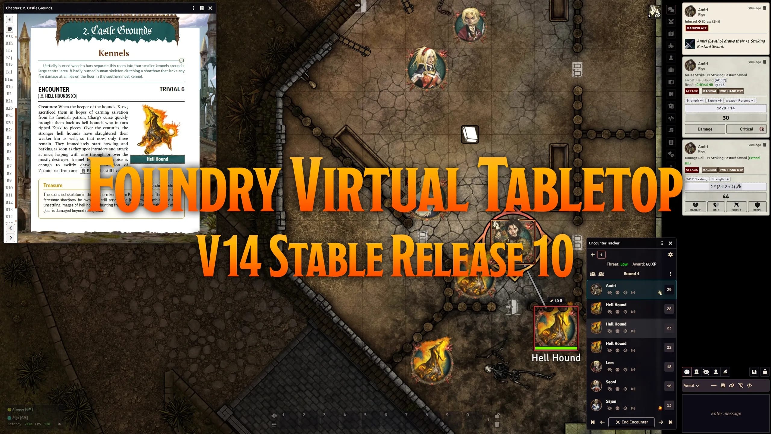 Foundry VTT 14 release banner
