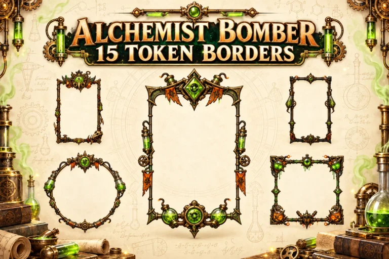 15 Alchemist Bomber Token Borders marketplace thumbnail
