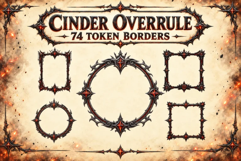 74 Cinder Overrule Token Borders marketplace thumbnail