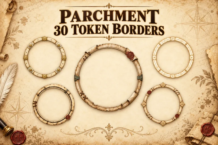 Parchment Borders preview