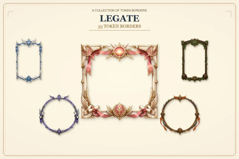 33 Legate Token Borders marketplace thumbnail