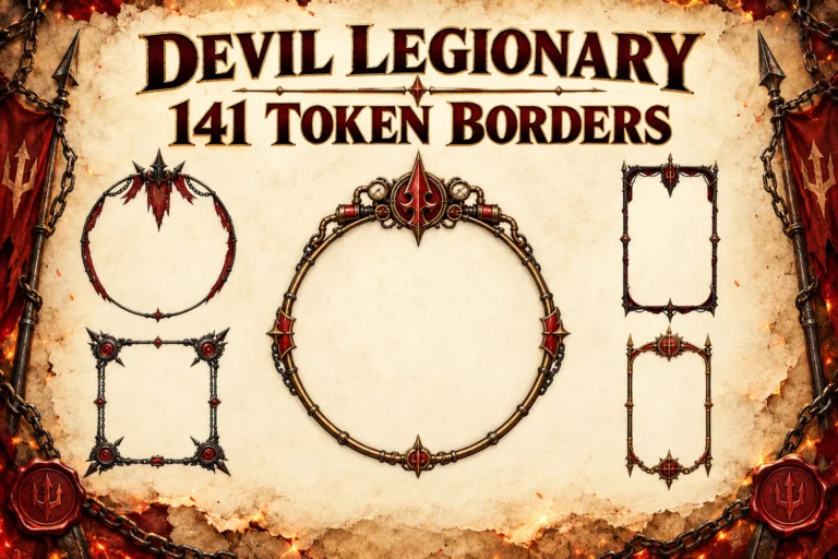 141 Devil Legionary Token Borders marketplace thumbnail