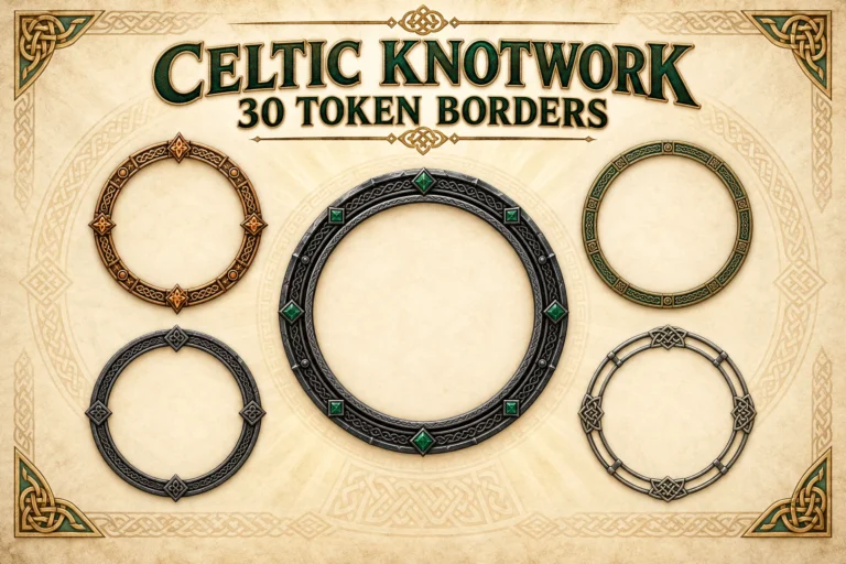 Celtic Knotwork Borders preview