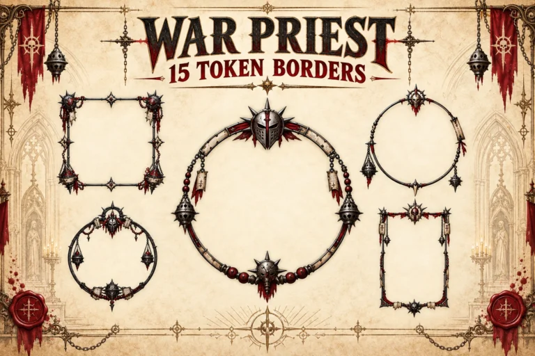 15 War Priest Token Borders marketplace thumbnail