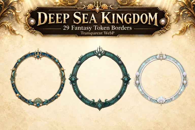 Deep Sea Kingdom Borders preview