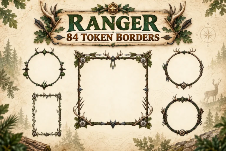 84 Ranger Subclass Token Borders marketplace thumbnail