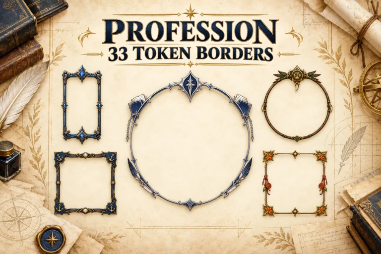33 Profession Token Borders marketplace thumbnail