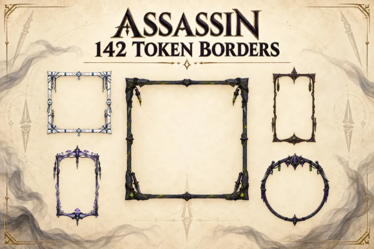 142 Assassin Token Borders marketplace thumbnail