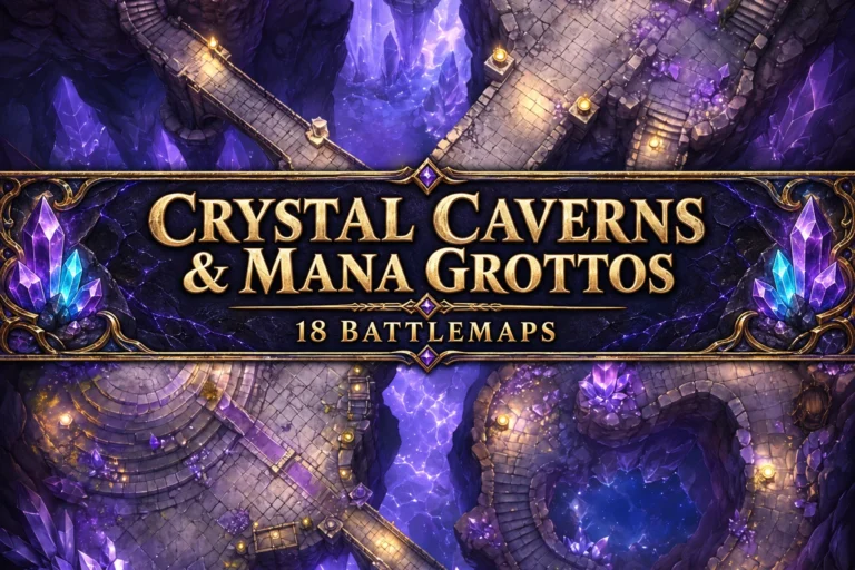 Crystal Caverns & Mana Grottos preview