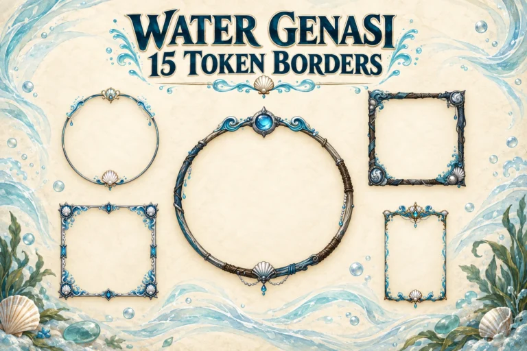 Water Genasi Borders preview