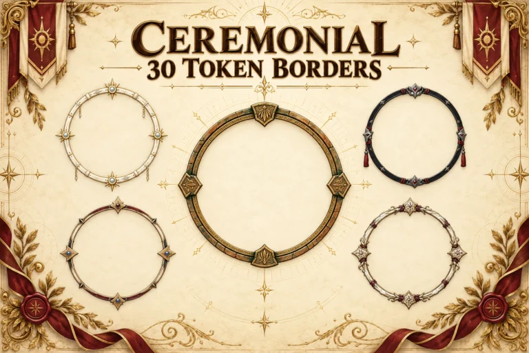30 Ceremonial Token Borders marketplace thumbnail