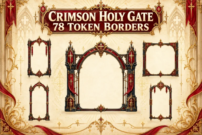 Crimson Holy Gate Borders preview