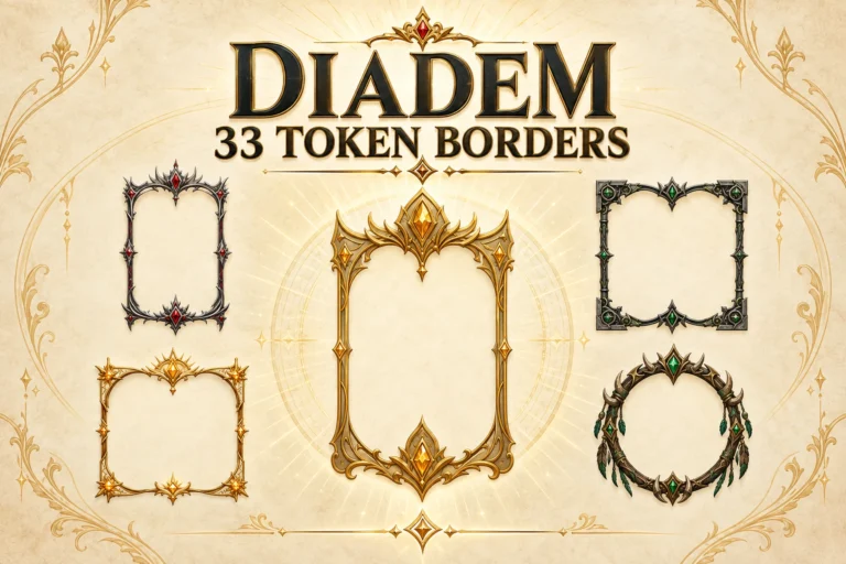 33 Diadem Token Borders marketplace thumbnail