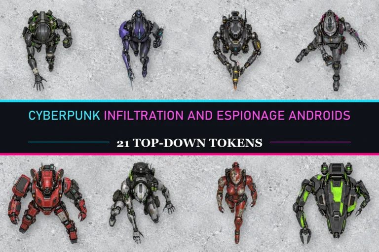 Cyberpunk Infiltration And Espionage Androids preview