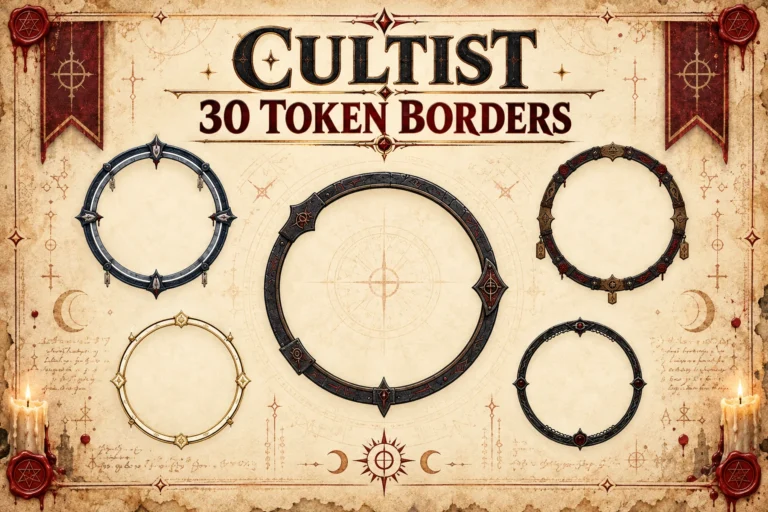 30 Cultist Token Borders marketplace thumbnail