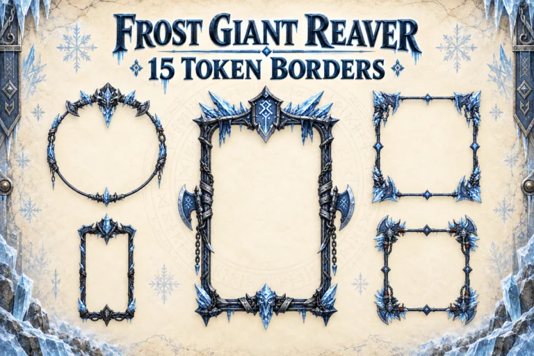 15 Frost Giant Reaver Token Borders marketplace thumbnail