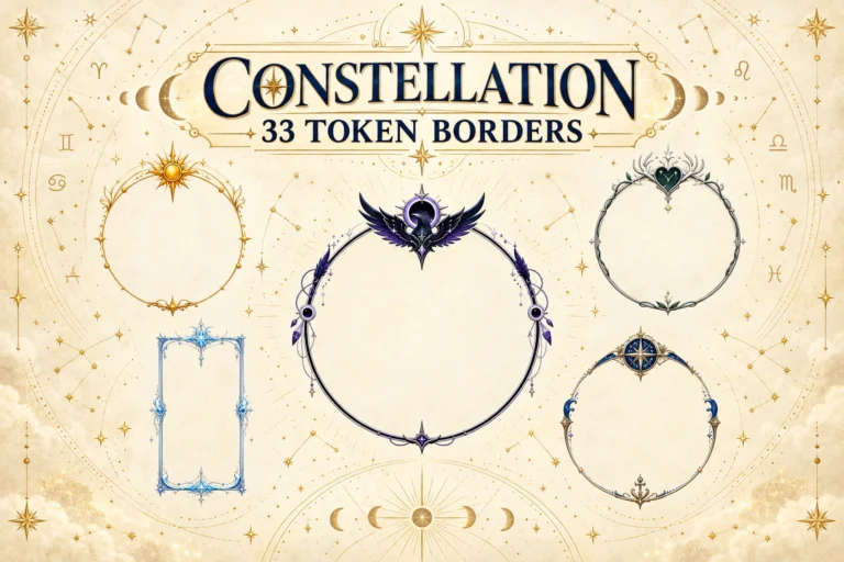 33 Constellation Token Borders marketplace thumbnail