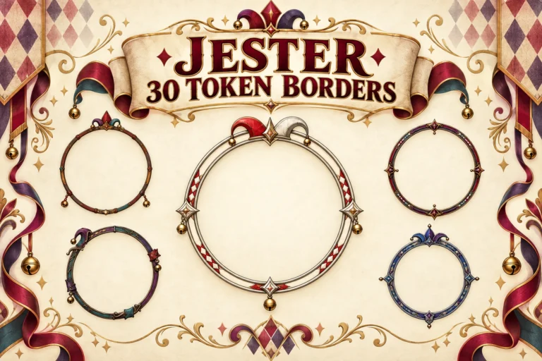 30 Jester Token Borders marketplace thumbnail