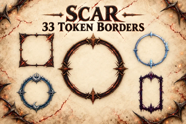 33 Scar Token Borders marketplace thumbnail