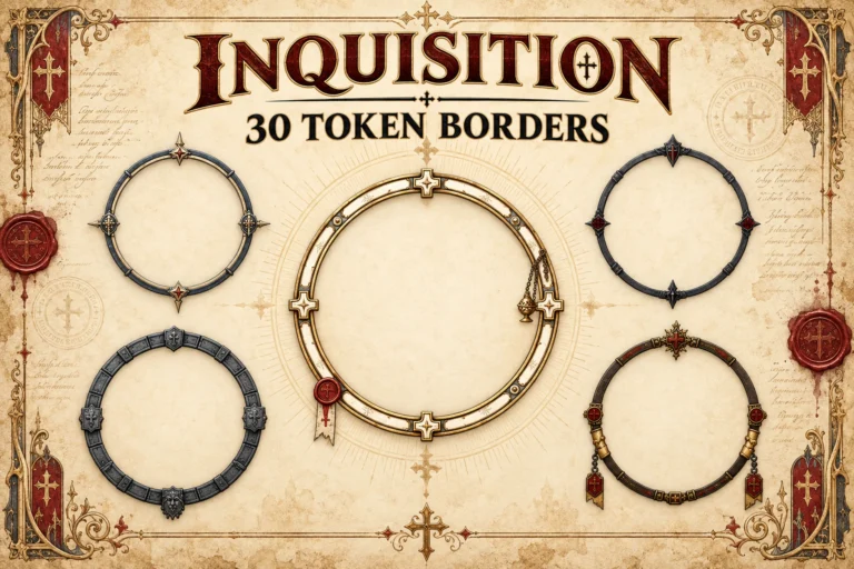 30 Inquisition Token Borders marketplace thumbnail