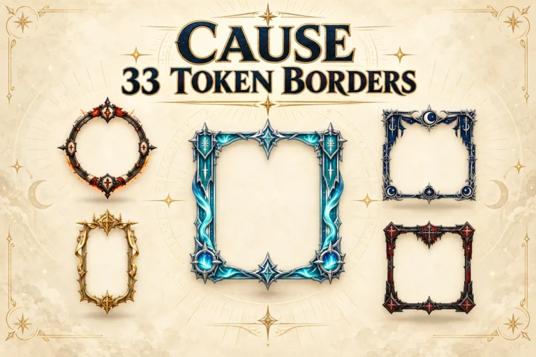 33 Cause Token Borders marketplace thumbnail
