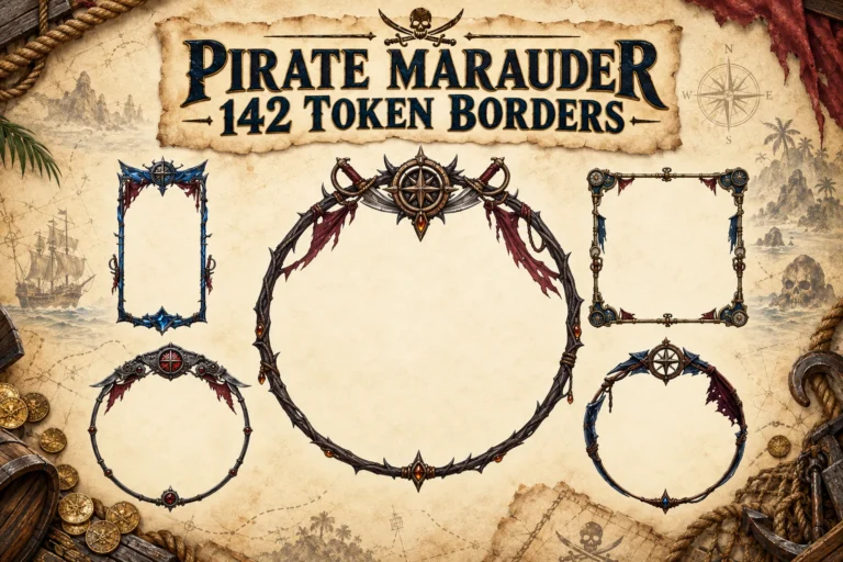 142 Pirate Marauder Token Borders marketplace thumbnail