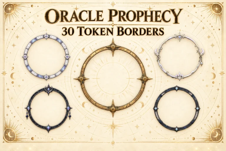 30 Oracle Prophecy Token Borders marketplace thumbnail