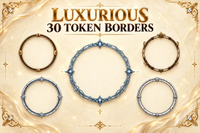30 Luxurious Token Borders marketplace thumbnail